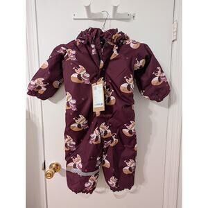 Reima Tuohi Toddler Reimatec Waterproof Snowsuit in Deep Purple